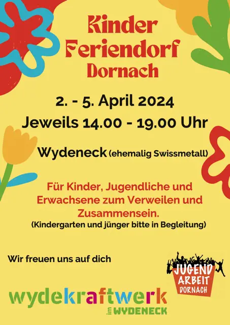 Flyer Kinder Feriendorf Seite 1